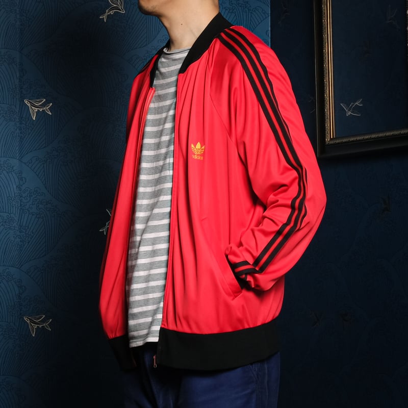 【希少】ヴィンテージ adidas ATP Ventex 70s Vintage adidas Ventex ATP Red×Black Track J