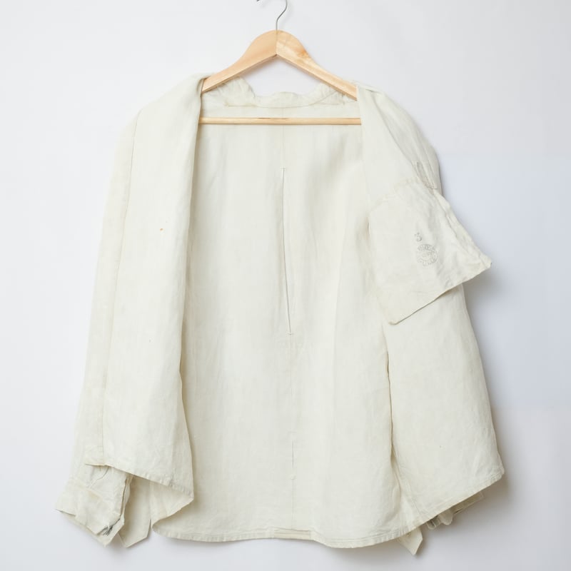 1939 French Army Linen Bourgeron Jacket | Ugla
