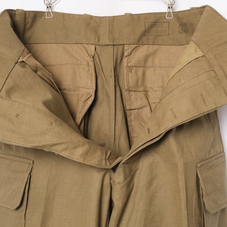 French Army M47 Trousers Early 比翼 Size 33 Dead Stock 1