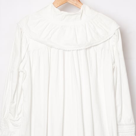 France Antique Cotton Night Dress 2