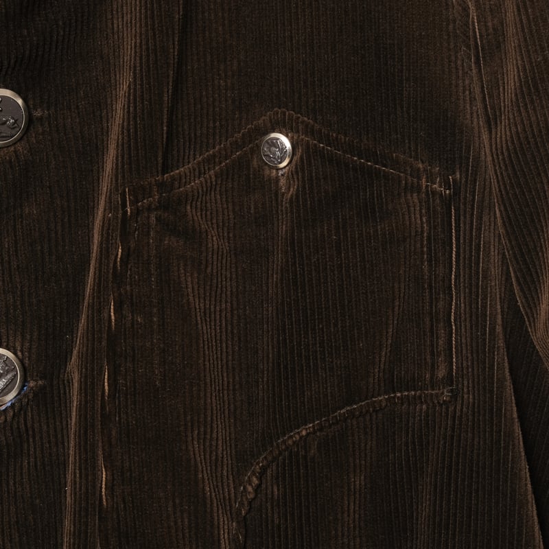 50-60s France Vintage Corsica Corduroy Hunting