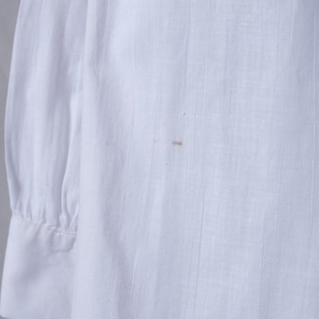 Early 1900s French Antique Cotton Night Dress ④