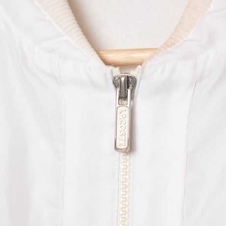 70-80s LACOSTE Blouson White（Made in France）