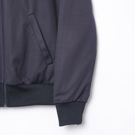 70-80s Vintage adidas Ventex Track Jacket Navy × Light Blue × Colorful Lines (Made in France)