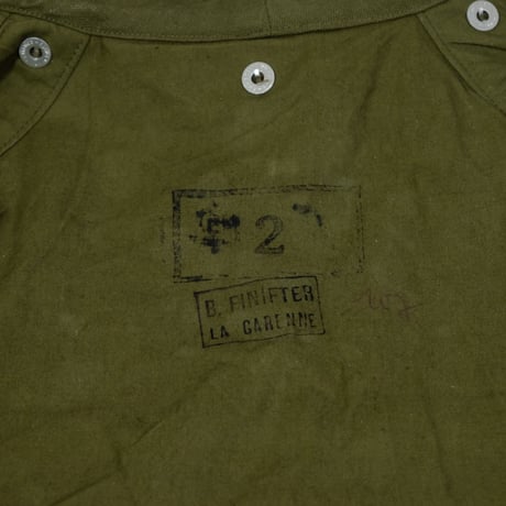 French Army M35 Motorcycle Coat  Size2 Dead Stock ①