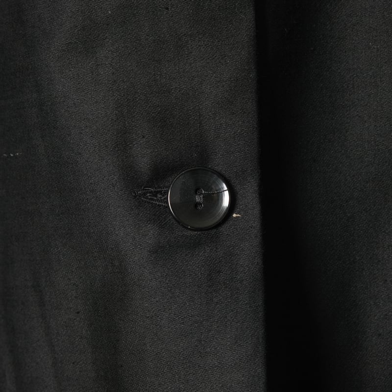 50-60s France Vintage Light Black Moleskin Wor