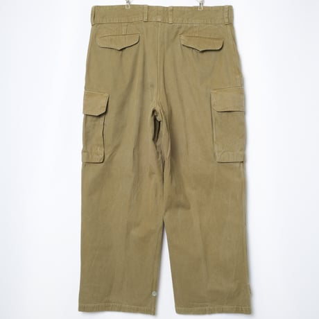 French Army M47 Trousers Early Size 39 Metal Buttons