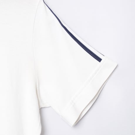 80s Vintage adidas Ventex Band Collar Half Sleeve Polo Shirt（Made in France）