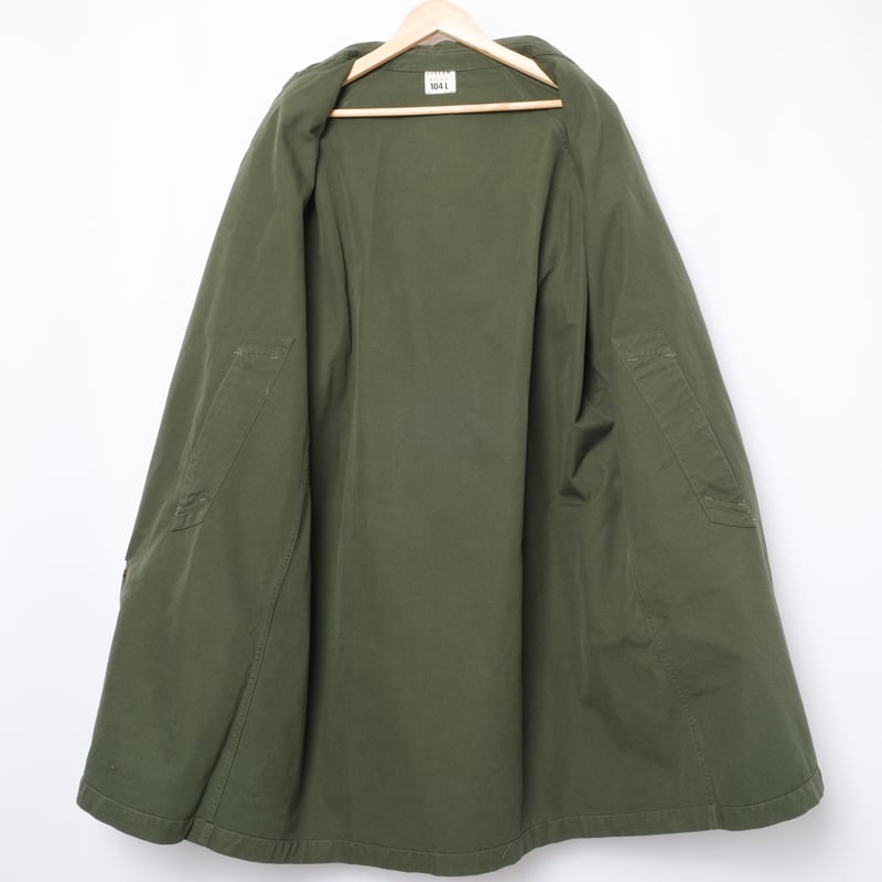 SIAJE 美品 50s-60s フランス軍 フロックコート ミリタリー カーキ DEAD STOCK】50-60s French Army Frock Coat フランス軍