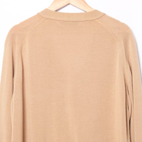70s JOHN SMEDLEY Wool Cardigan（Made in England）