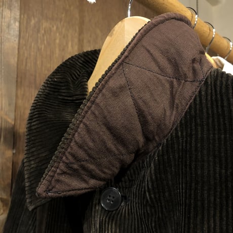 30-40s  Le Mont St Michel Brown Corduroy  Jacket