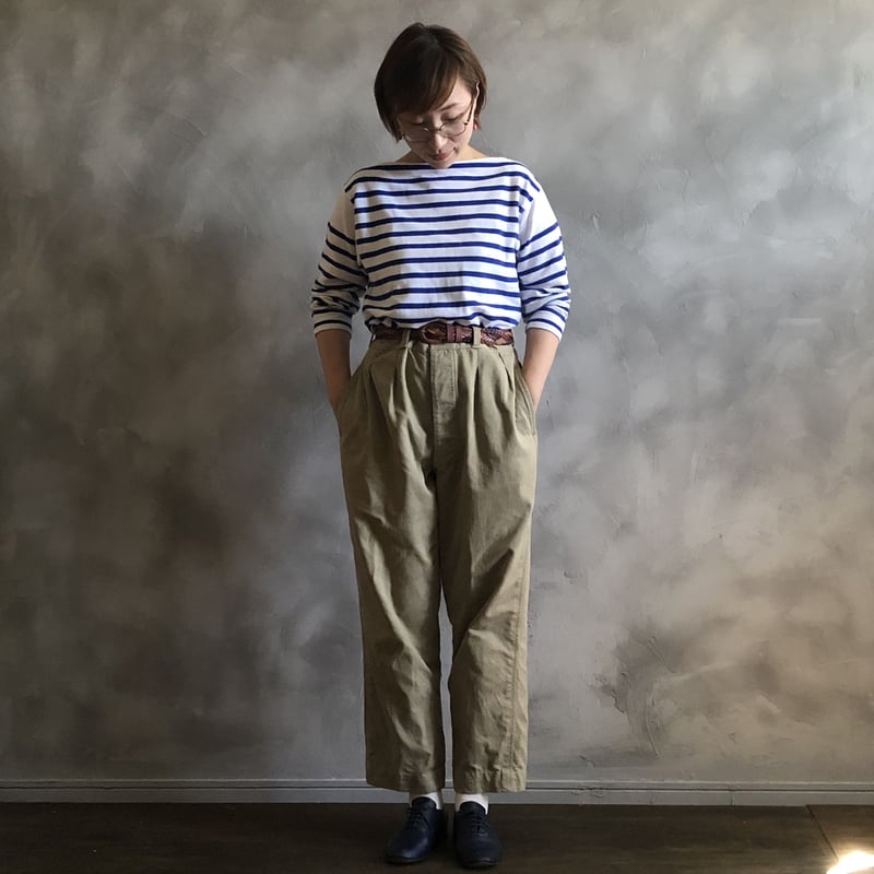 フランス軍　バスクシャツ フランス軍ボーダーバスクシャツ - Fresh Service NECESSARY or