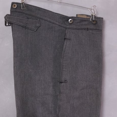 40-50s Le Mont Saint Michel Cotton Pique Trousers