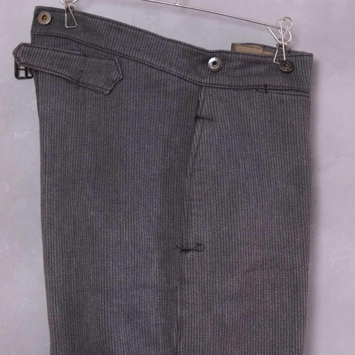 40-50s Le Mont Saint Michel Cotton Pique Trouse 40-50s Le Mont Saint Michel Cotton Pique Trouse