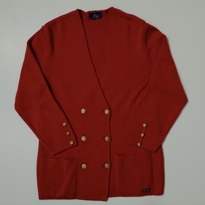 80s90s French Vintage Saint James wool Knit Car