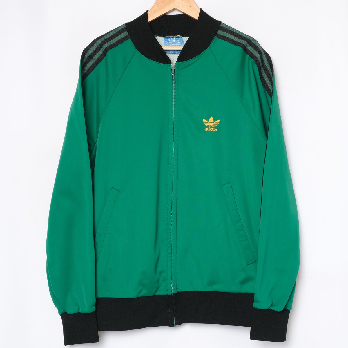 70-80s Vintage adidas VENTEX ATP Green Track J 70-80s Vintage adidas VENTEX ATP Green Track J