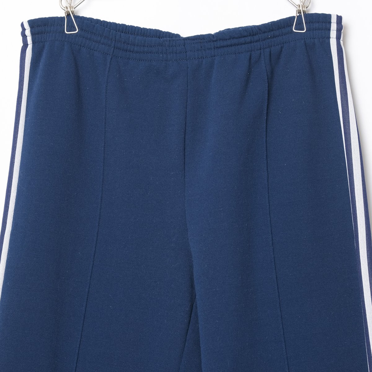 Short Bloomer Vintage Adidas Années 70 Bleu Marine/Blanc - Taille XS (26") - BNWT Deadstock