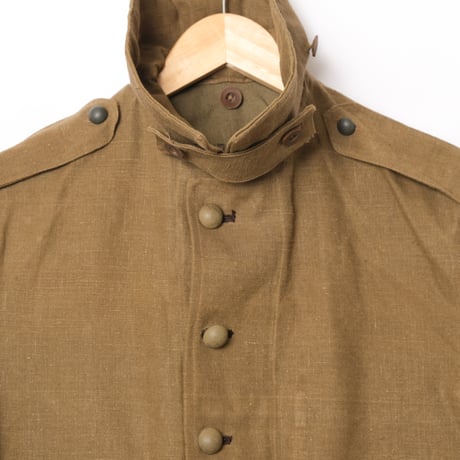 French Army M35 Motorcycle Short Jacket (Linen) With Liner Dead Stock