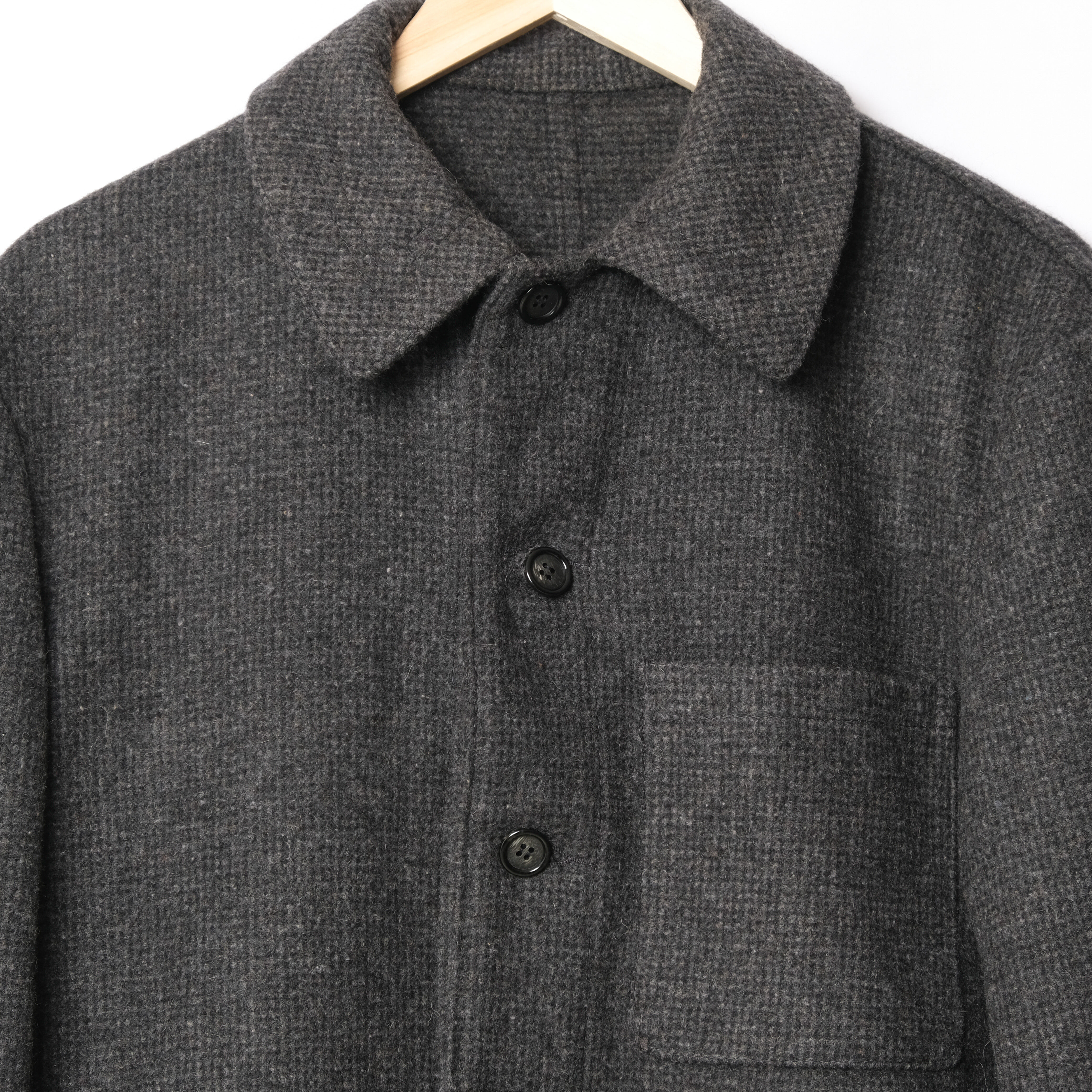 50-60s France Vintage Wool Farmers Work Jacket