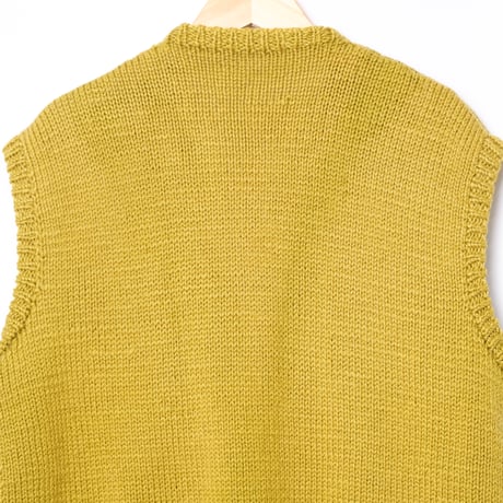 50-60s France Vintage Hand Knit Gilet