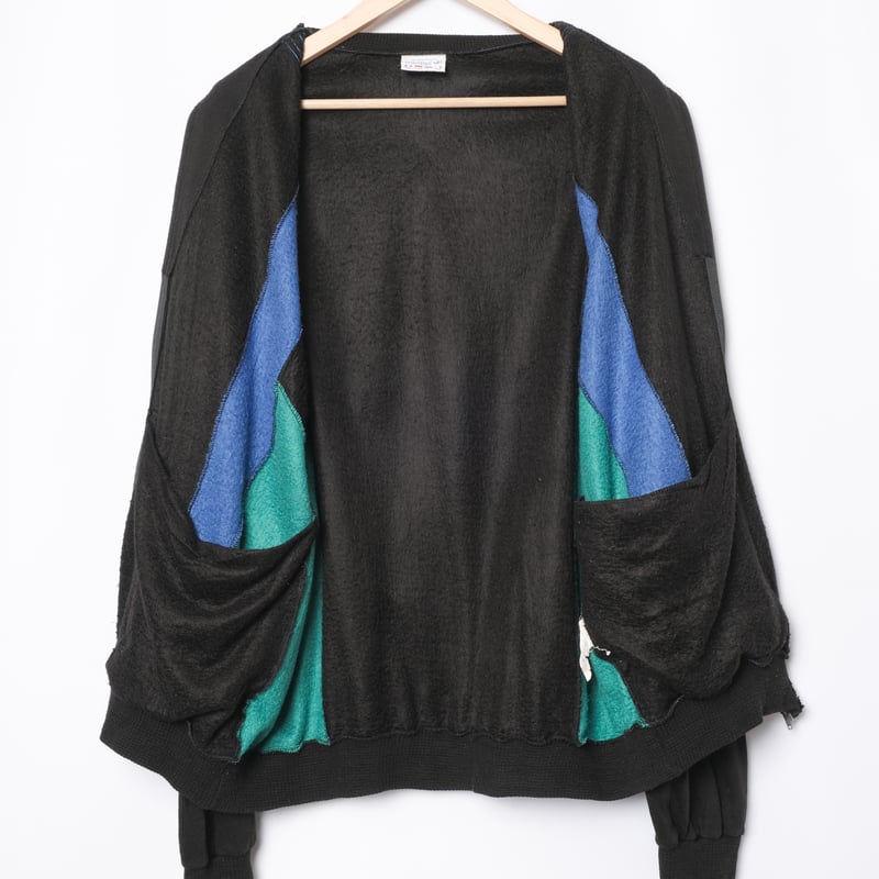 80s Vintage adidas Ventex Knit Track Jacket Bla