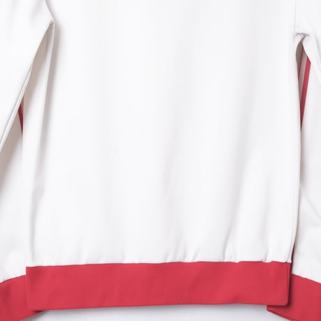 70s Vintage adidas Ventex Track Jacket White × Red (Made in France)