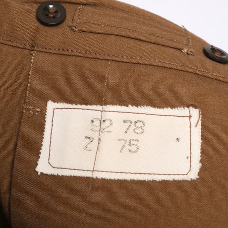 40-50s French Vintage SNCF Work Trousers Dead Stock