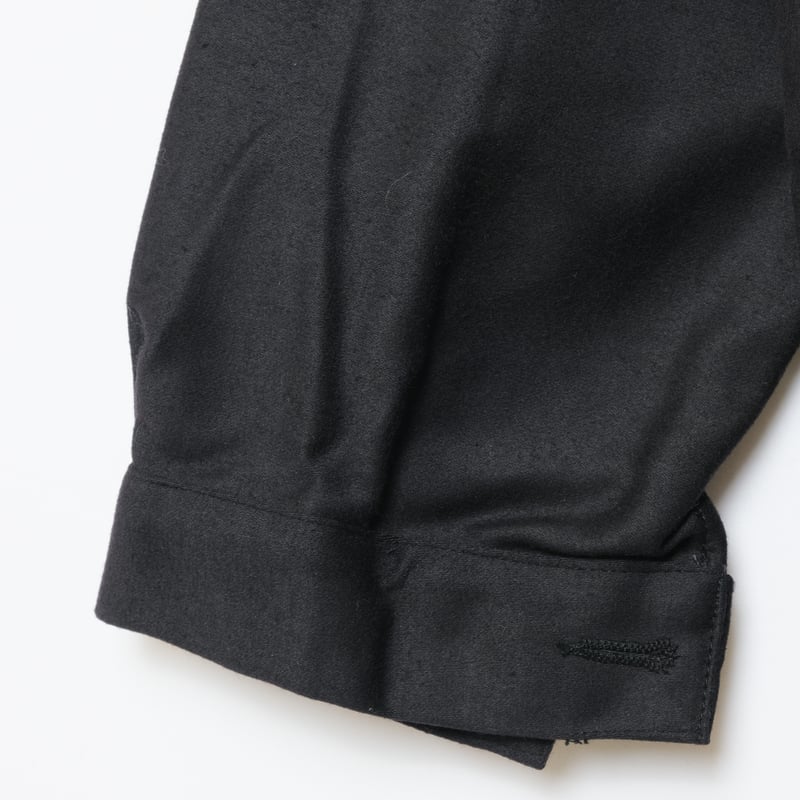 50-60s Le Mont St Michel Black Moleskin Jacket