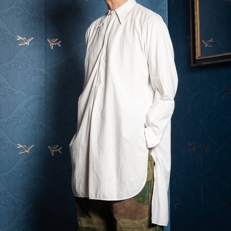 40-50s France Vintage Dress Shirt
