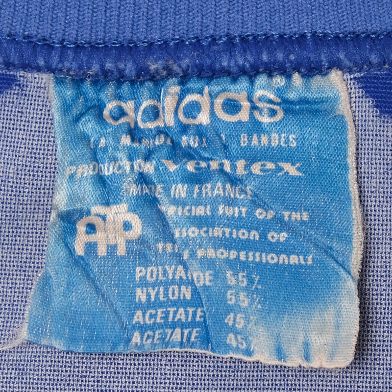 70-80s Vintage adidas VENTEX ATP Blue Track Jac 70-80s Vintage adidas VENTEX ATP Blue Track Jac