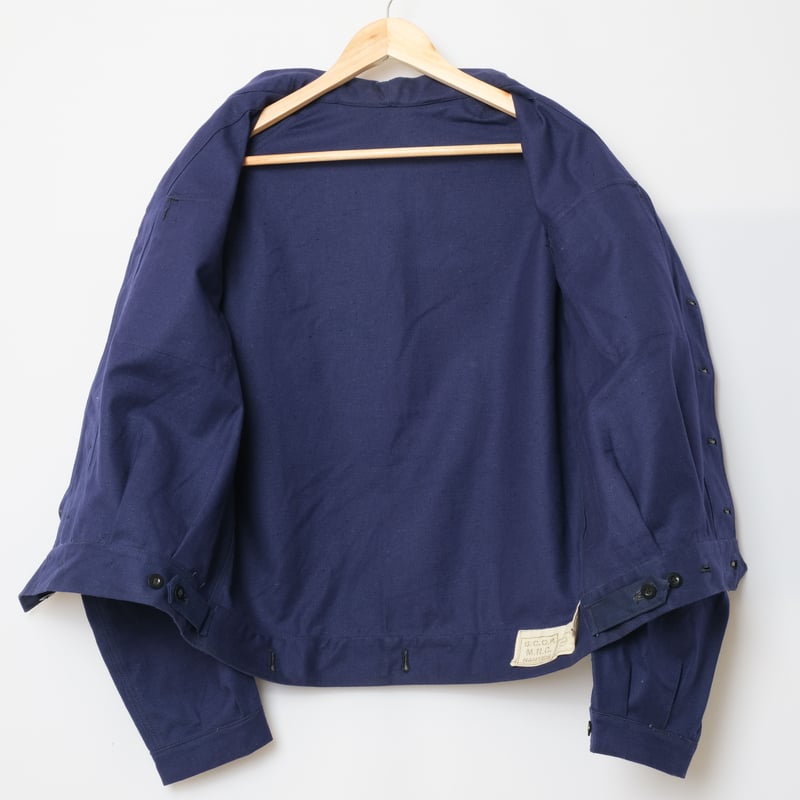 ジャケット・アウター FRENCH MILITARY M-41 MECHANIC JACKET 40's] French Army M41 MECHANIC JACKET