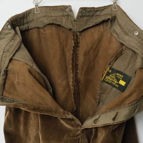 40-50s  Le Mont St Michel Corduroy Trousers