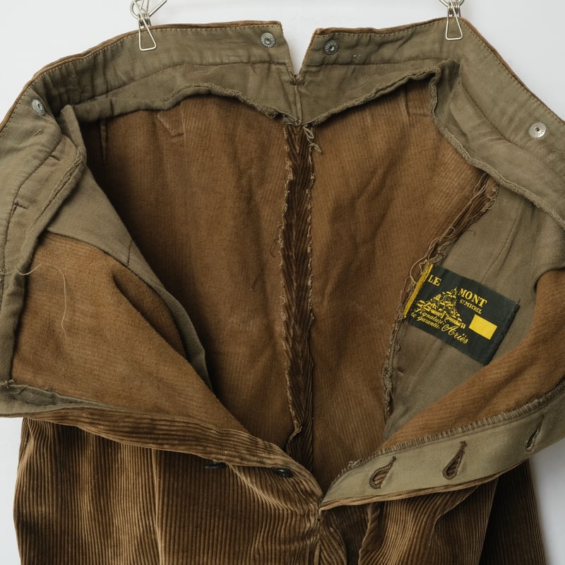 40-50s Le Mont St Michel Corduroy Trousers | U 40-50s Le Mont St Michel Corduroy Trousers | U