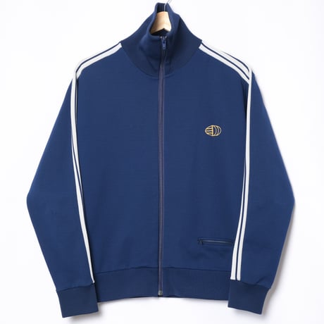 60s Vintage adidas Track Jacket Early World Mark Navy (Made in France)
