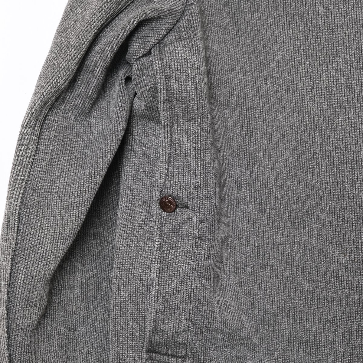 50-60s France Vintage KIDUR Gray Cotton Pique H 50-60s France Vintage KIDUR Gray Cotton Pique H
