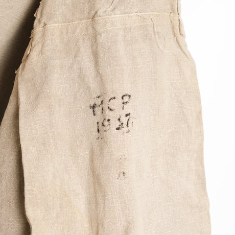 French Army Linen Bourgeron Jacket
