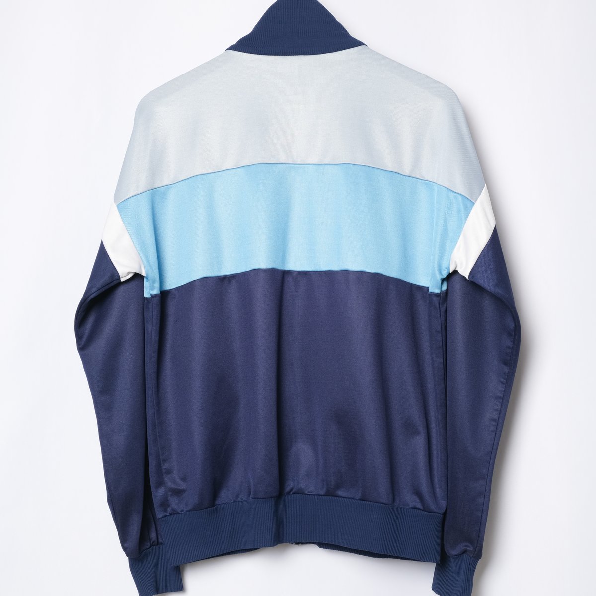 80s Vintage adidas Track Jacket Navy × Light Bl