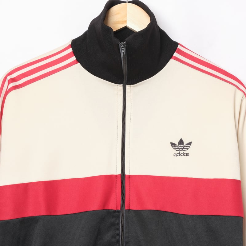 70-80s Vintage adidas Ventex Track Jacket Ivory 70-80s Vintage adidas Ventex Track Jacket Ivory