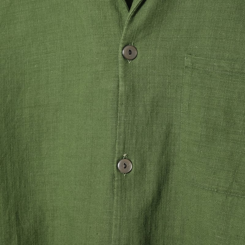 60s France Vintage NOVELTEX Shark Collar Shirt