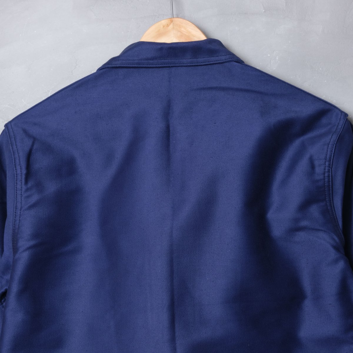 希少！50s LE MONT ST MICHEL フレンチモールスキンジャケット 40-50s Le Mont St Michel Black Moleskin Jacket