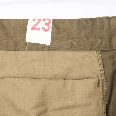 French Army M47 Trousers Late Size 23 Dead Stock