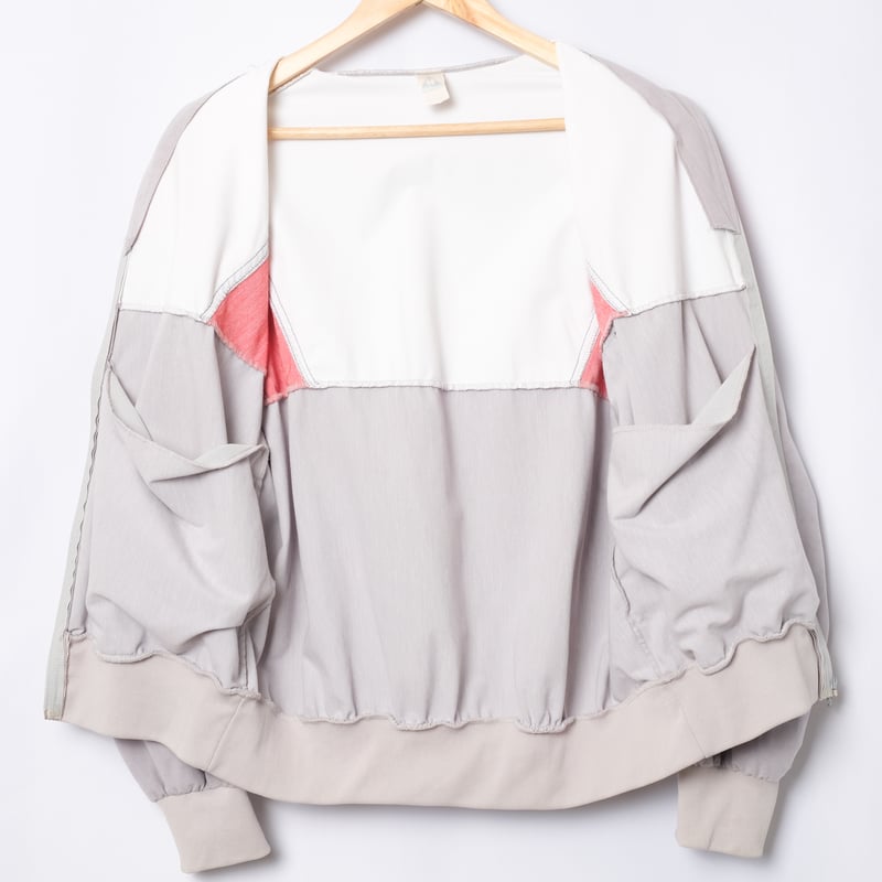 70-80s Vintage Le Coq Sportif Track Jacket Gray