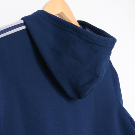 70s Vintage adidas Half Zip Hoodie Navy (Made in France)