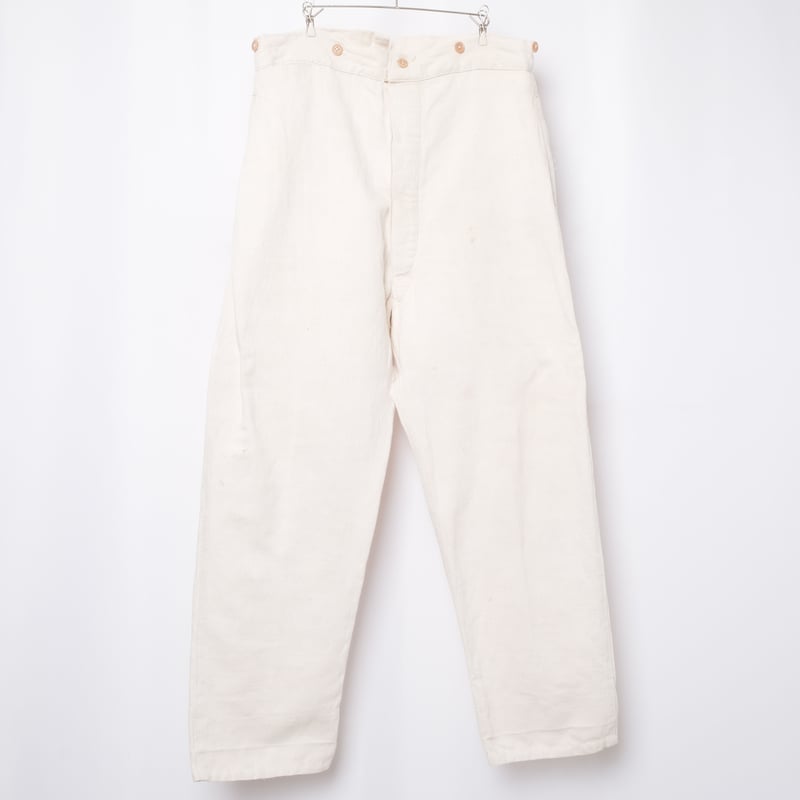 30s French Army Cotton Linen HBT Bourgeron Tr