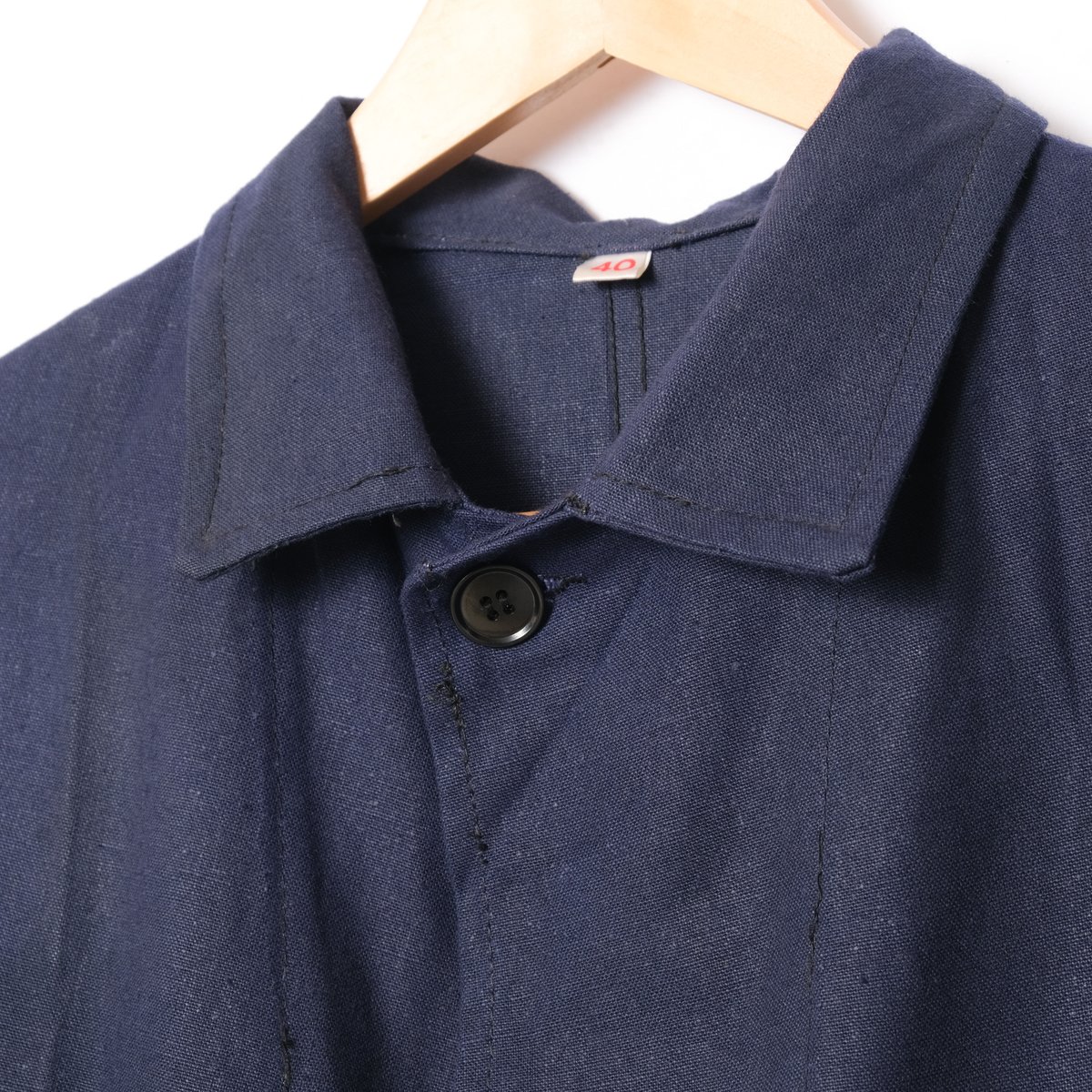 40s フレンチワークジャケット　メティス　AU MOLINEL 40-50s France Vintage Au Molinel Blue Metis Wor