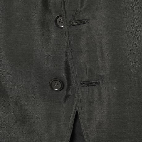 -30s France Antique Silk Wool Sack Coat