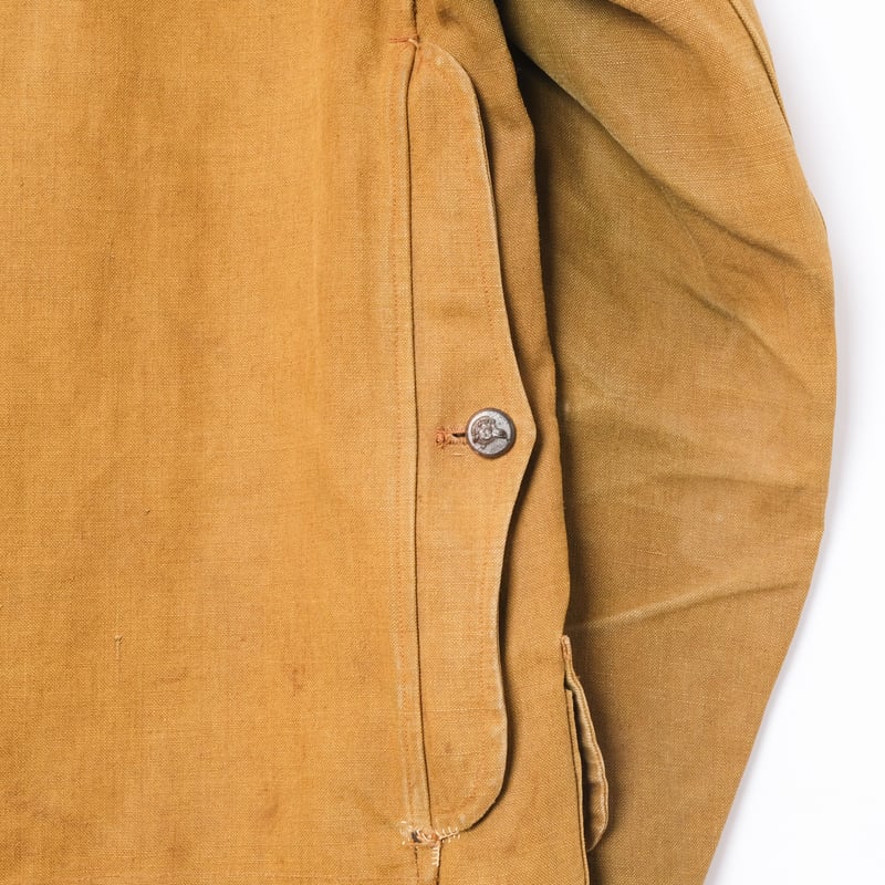 30-40s France Vintage SOMLYS Linen Hunting Jack...
