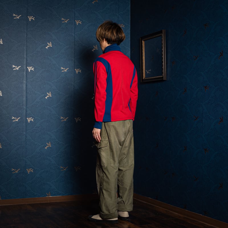 70-80s Vintage adidas Half Zip Pullover Red×Nav 70-80s Vintage adidas Half Zip Pullover Red×Nav