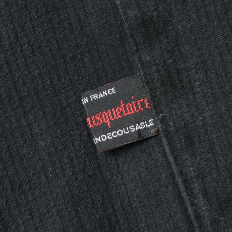 50-60s French Vintage Le Mousquetaire Gray Cotton Pique Hunting Jacket
