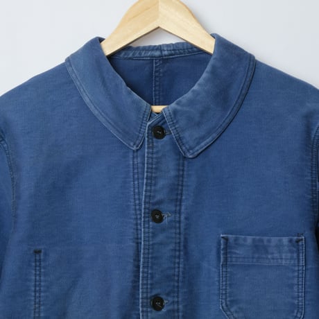 40-50s Blue Moleskin Jacket